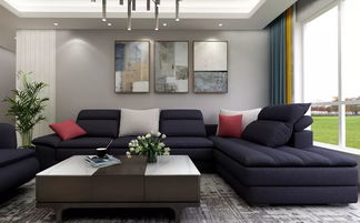 ysms方案 專為軟體家具設計的廳,效果你滿意嗎