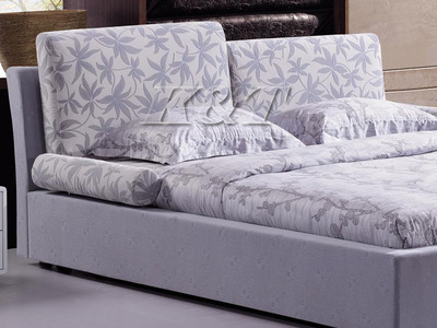 【簡約床上用品臥室床軟體床1.5/1.8米布藝床酒店家具】價格,廠家,圖片,床類,江門市新會區(qū)科騰不銹鋼制品-